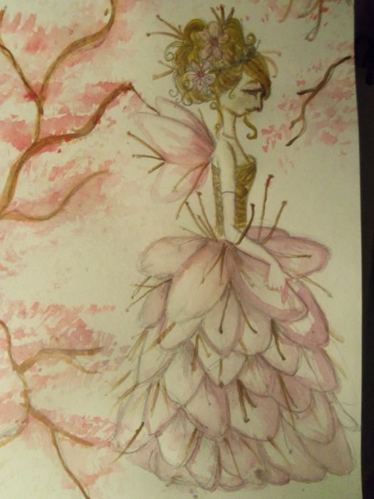 cherry blossom princess by leanne wilson